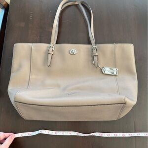 Coach Pebbled Leather Tote Bag